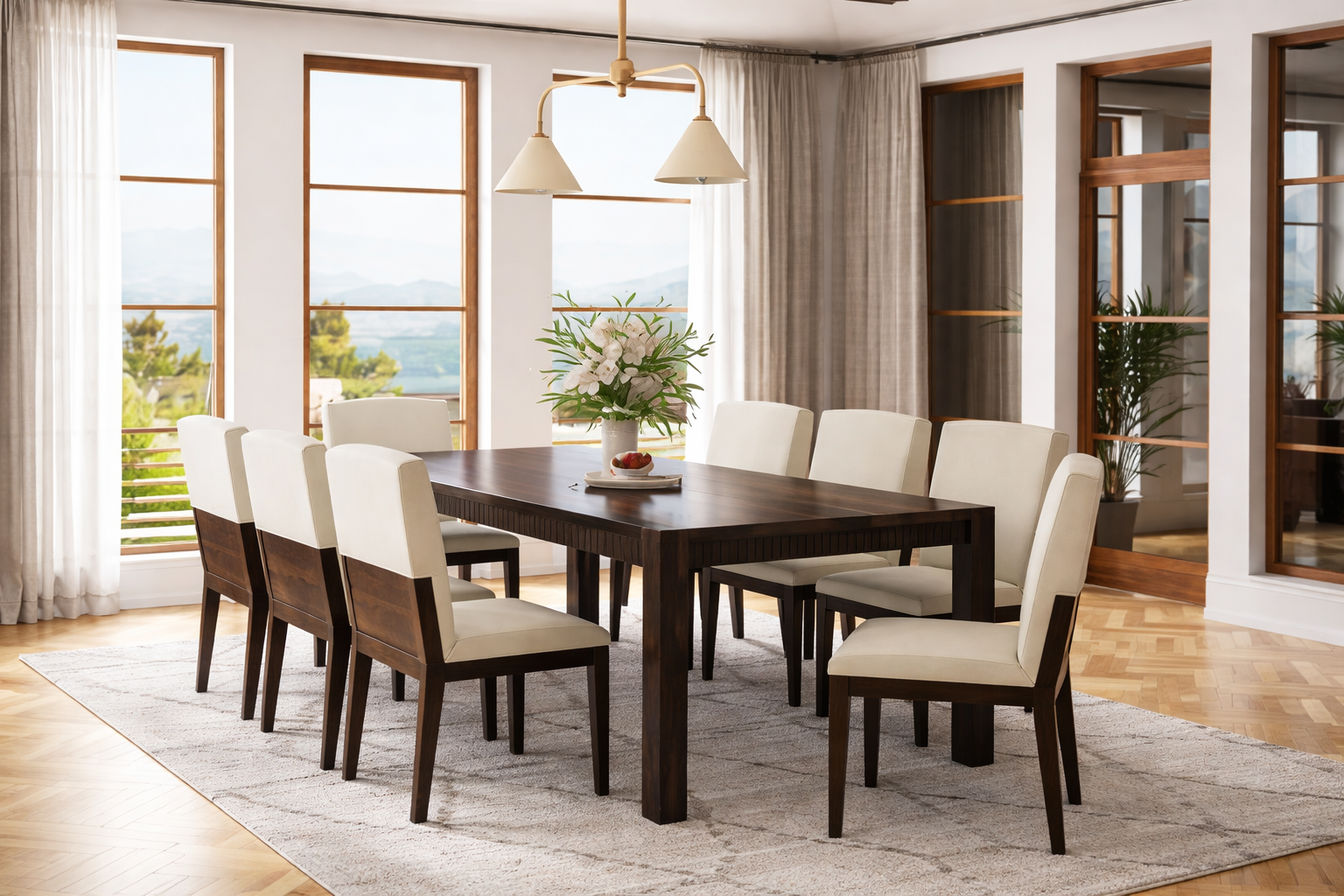 Dining Table Set: Elegant & Durable Wooden Dining Sets for Modern Homes
