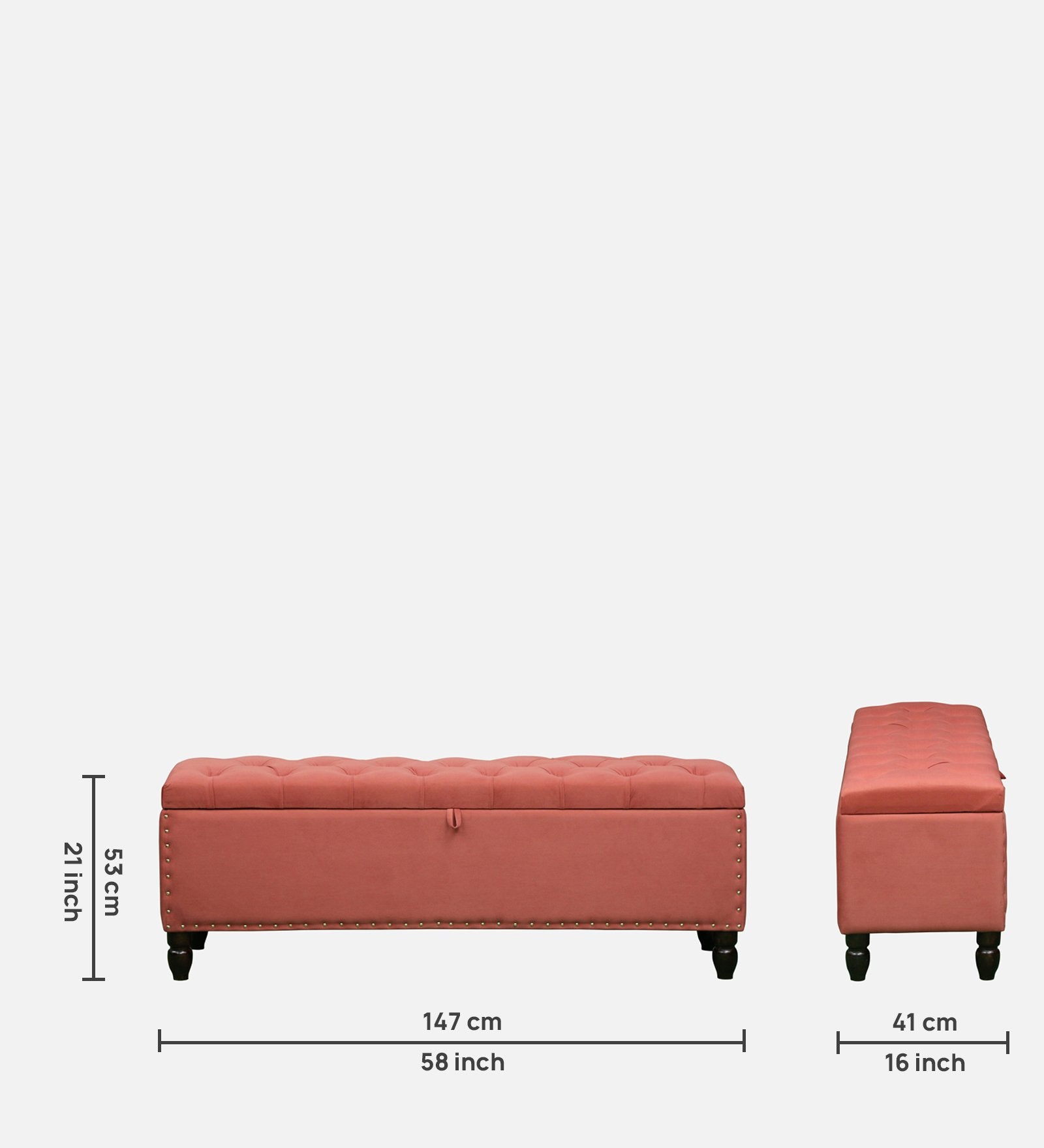 Velora Upholstered Trunk Box