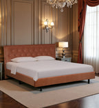 LuxeNest Premium Upholstered Bed