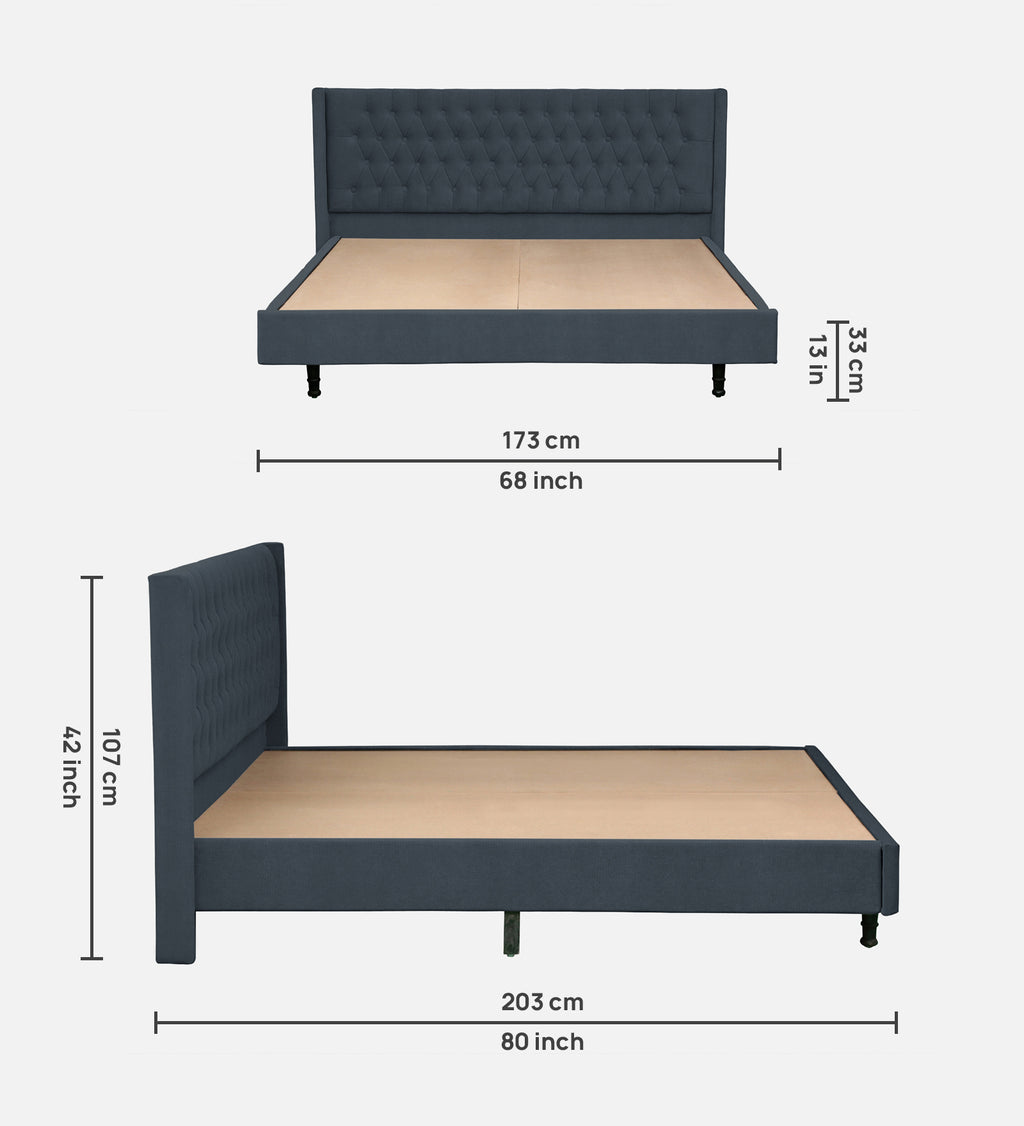 The Cozy Camel: Modern Plush Upholstered Bed