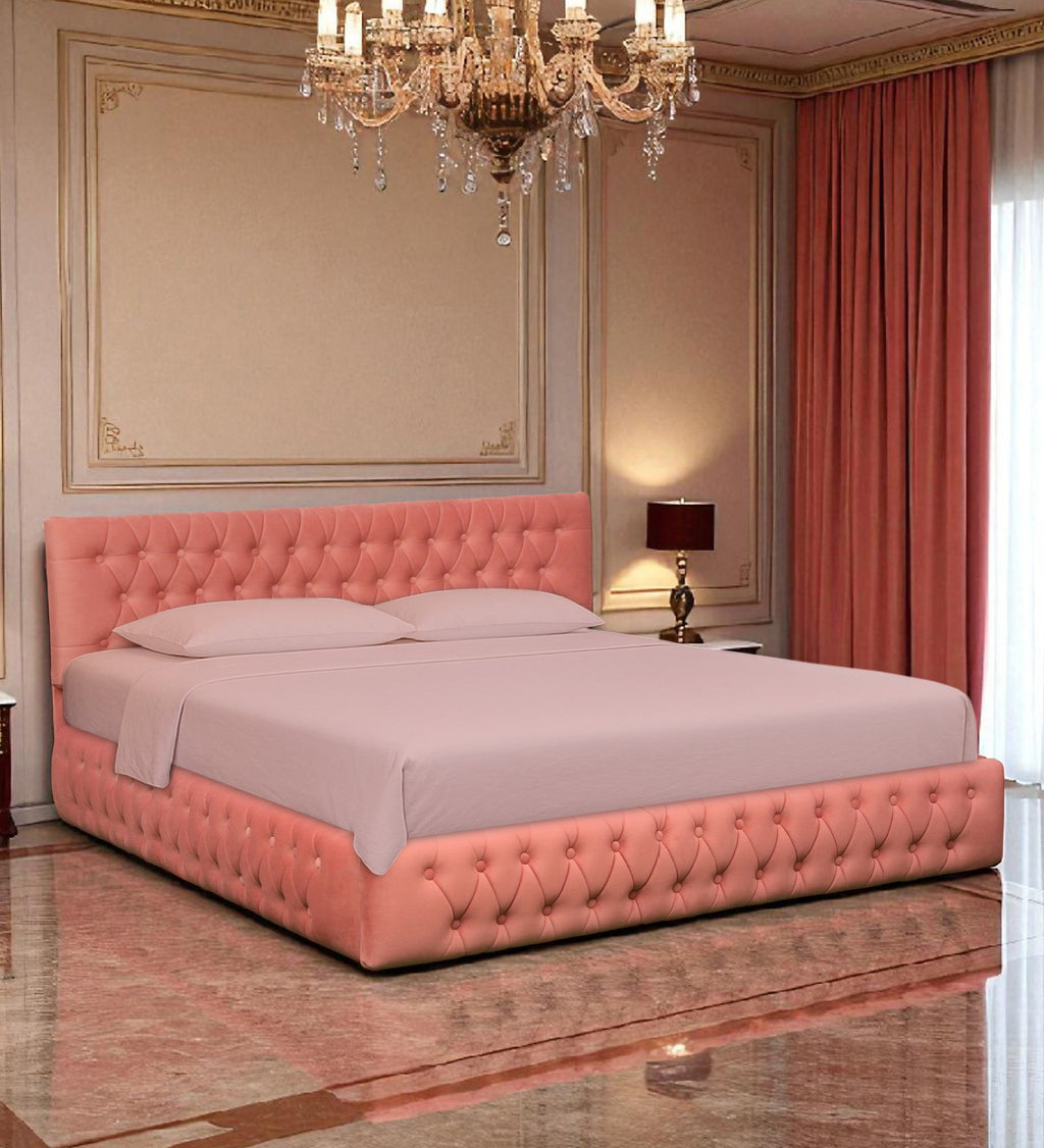 DreamCush Luxury Upholstered Bed – Premium Comfort & Elegant Design