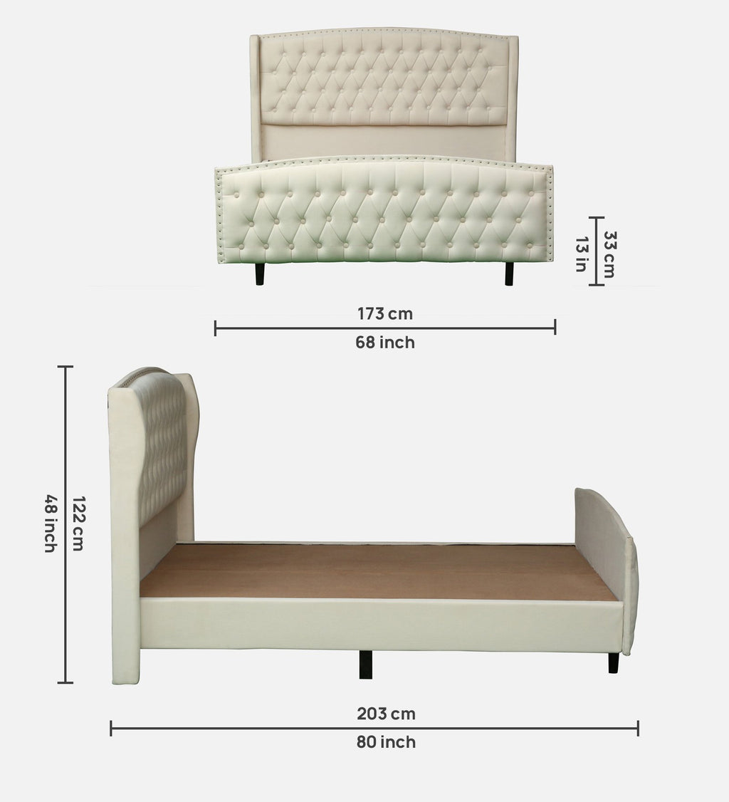 Cushiva Soft & Stylish Upholstered Bed