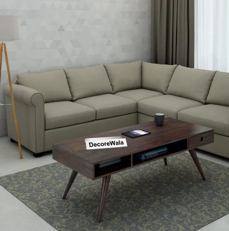 Latessa Solid Sheesham Wood Coffee Table