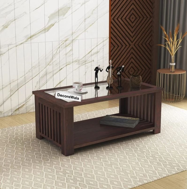 Roastin Solid Sheesham Wood Coffee Table