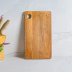 Naturaft Natural Mango Wood Handcrafted Non Slip Chopping Board