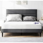 Modern Upholstered King Size Bed | Premium Fabric Bed