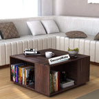 Caffina Solid Sheesham Wood Coffee Table