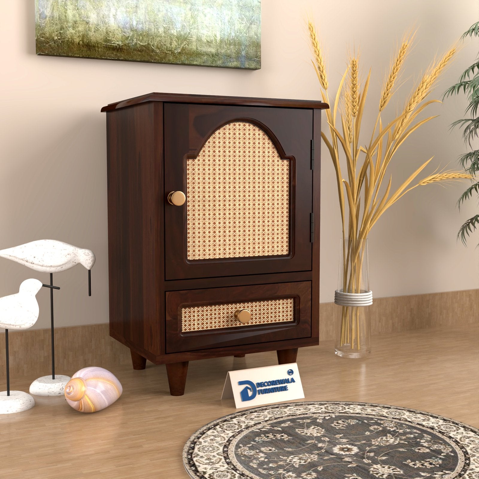 Mandir Design for Home Wooden Temple Modern Pooja unit