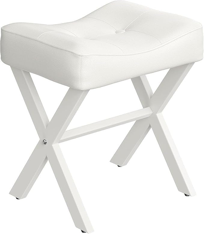 Dressing Table Upholstered Classic Stool for Living Room | Sitting & Dressing Table