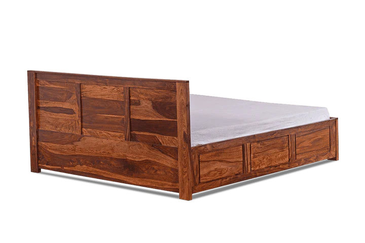 Bed Solid Wood Essential with Storage from Home/Bed Room