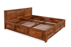 Bed Solid Wood Essential with Storage from Home/Bed Room