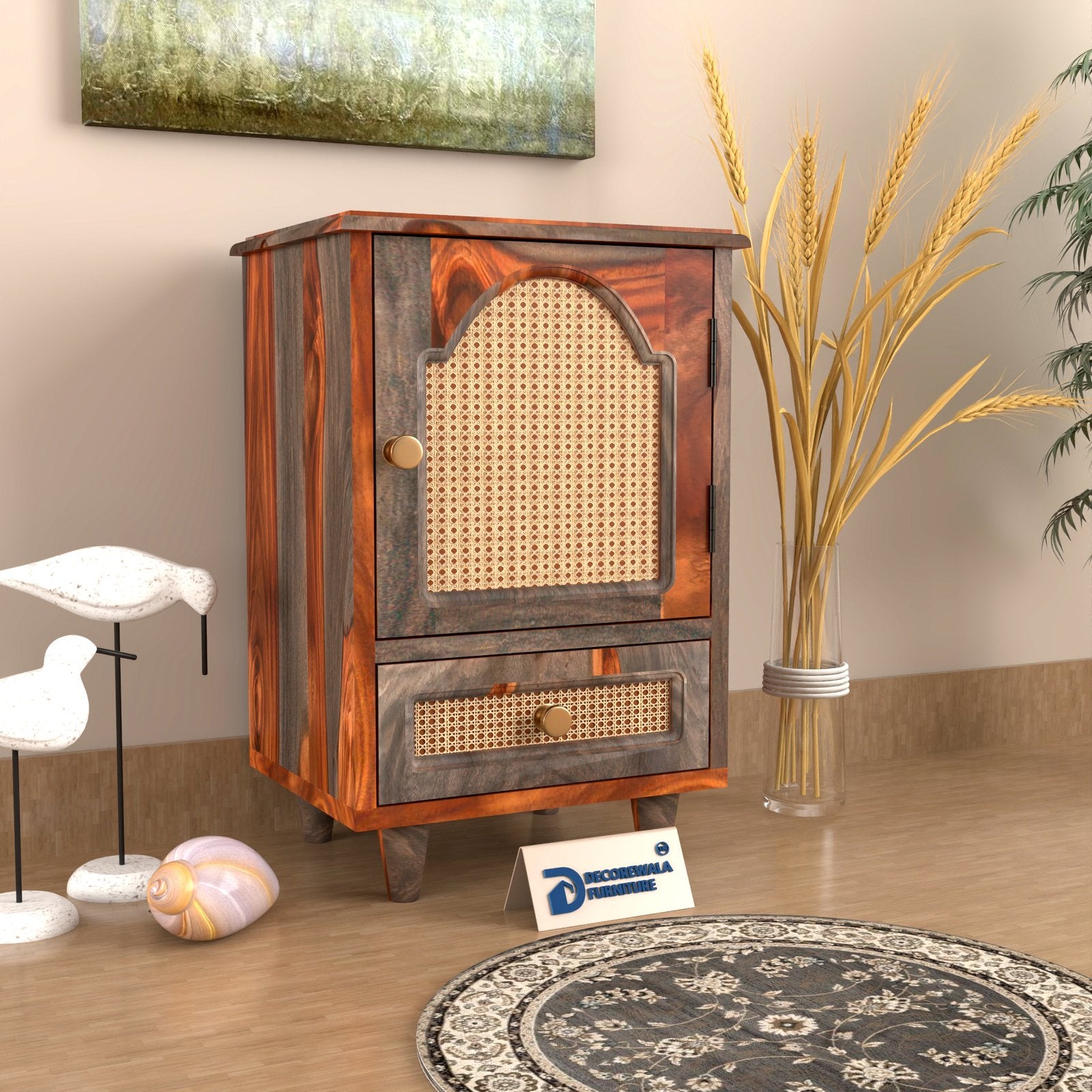Mandir Design for Home Wooden Temple Modern Pooja unit