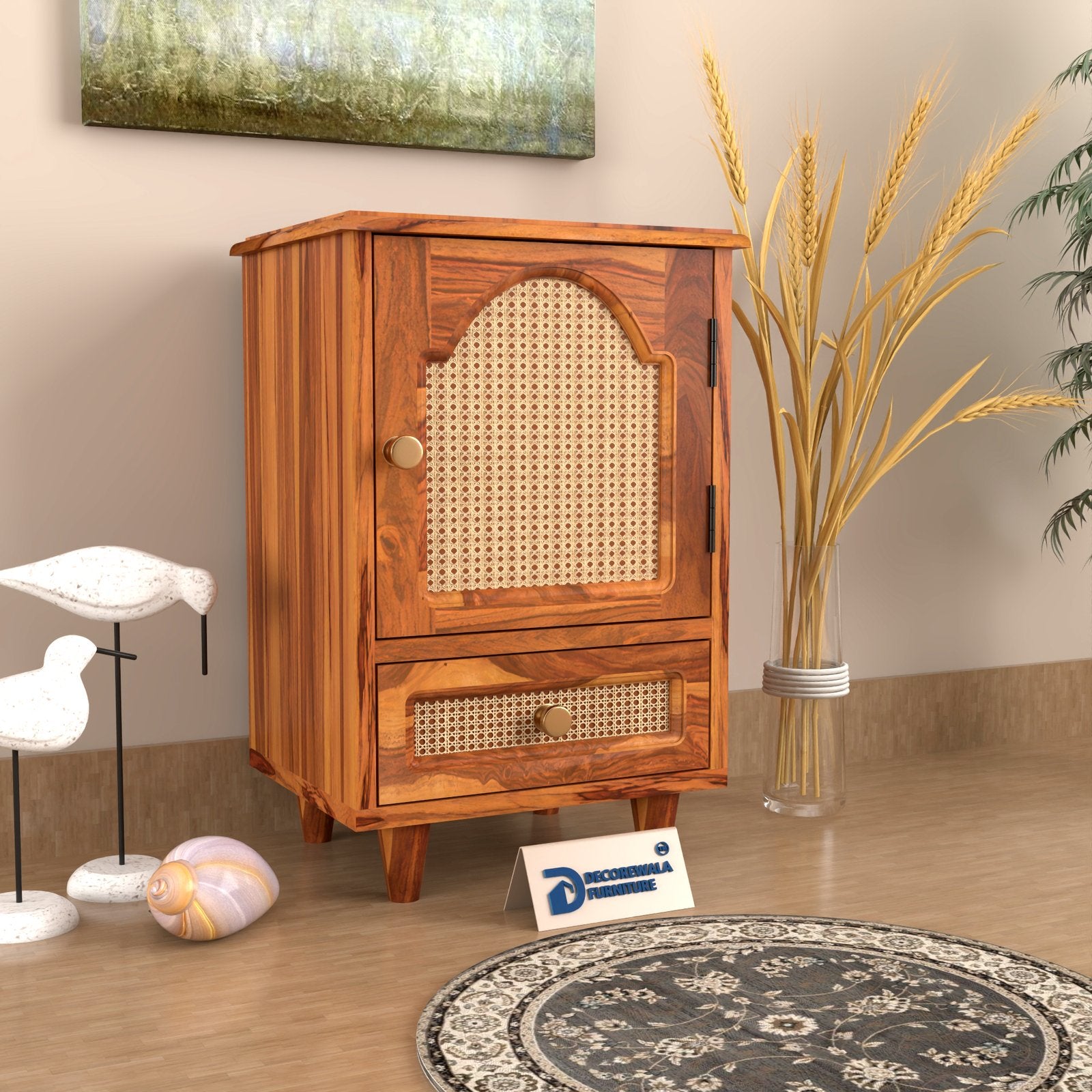 Mandir Design for Home Wooden Temple Modern Pooja unit