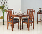 Belgium 4 Seater Dining Set With 4 Chairs