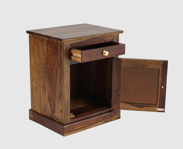 Pune One Drawer one Door Bedside Table