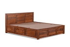 Solid Wood Essential Bed with Hydraulic Storage