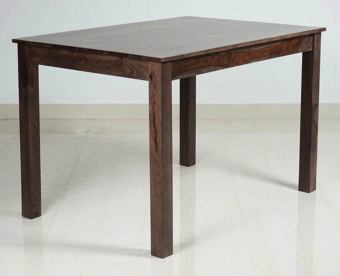 Jaipur Sheesham Wood 4 Seater Dining Table Set with 4 Chair for Dining Room