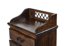 Solid Wood Jali 3 Drawer Bedside