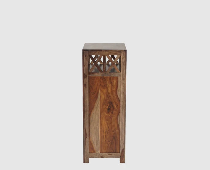 Krishna Solid Wood Tall 4 Drawer Chest Of Drawer