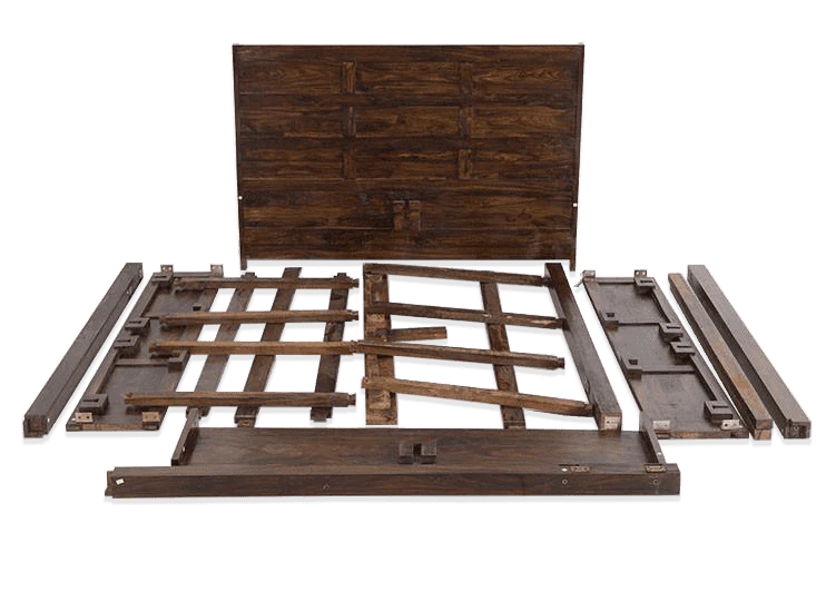 Nestora Solid Wood Poster Bed With Storage Home