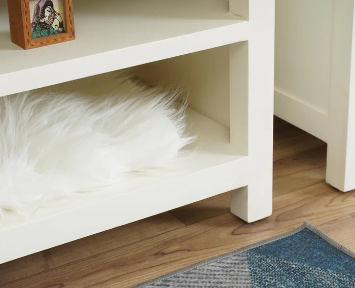 Alexandria Solid Wood TV Cabinet- 2 Drawer
