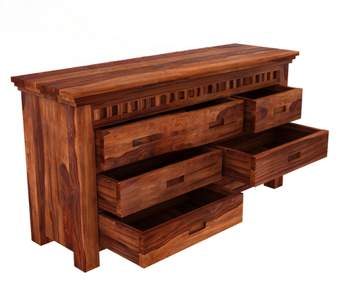 Adolph 7-Drawer Wooden Chest Of Drawers