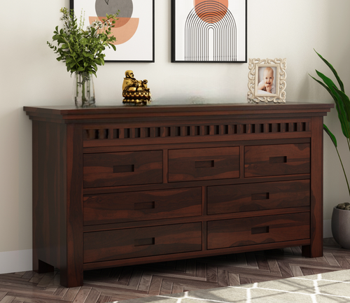 Adolph 7-Drawer Wooden Chest Of Drawers