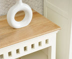 Alexandria Solid Wood TV Cabinet- 2 Drawer