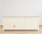 Alexandria Solid Wood TV Cabinet- 2 Drawer