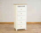 Alexandria Solid Wood Chest of Drawer- 5 Drawer