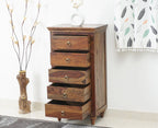 Belgium Sheesham Wood Tall Chest Of Drawer