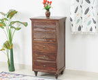 Belgium Sheesham Wood Tall Chest Of Drawer