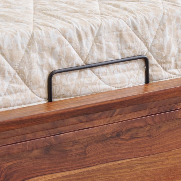 Bed Solid Wood Queen Bed with Hydraulic Storage