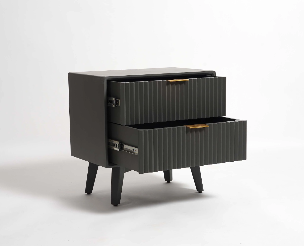 Bengaluru Solid Wood Bedside Table