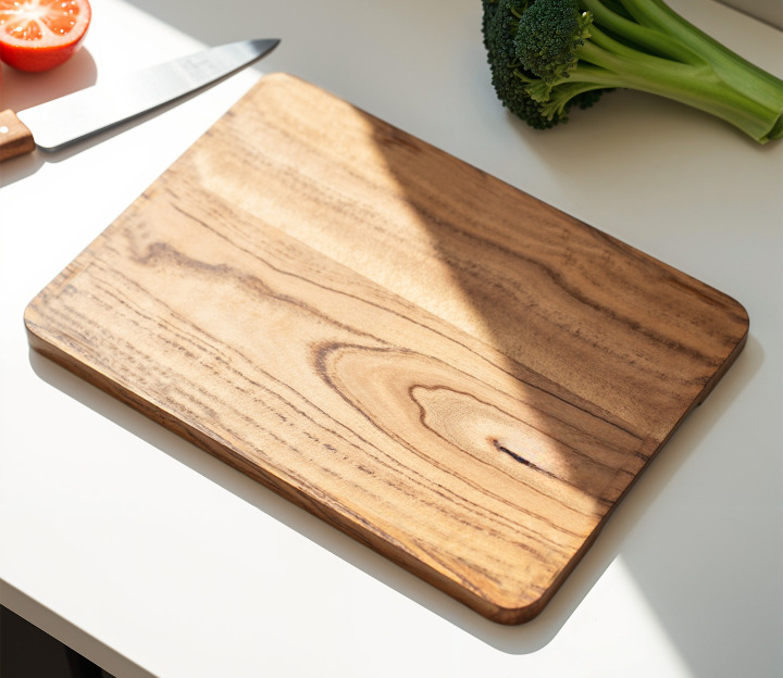 Slicora Wood Handcrafted Non Slip Chopping Board For Kitchen - (Set of 3)