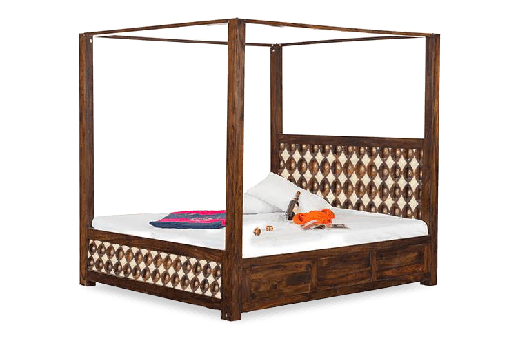 Grainelle Solid Wood Bed – Luxury Lies in the Grain