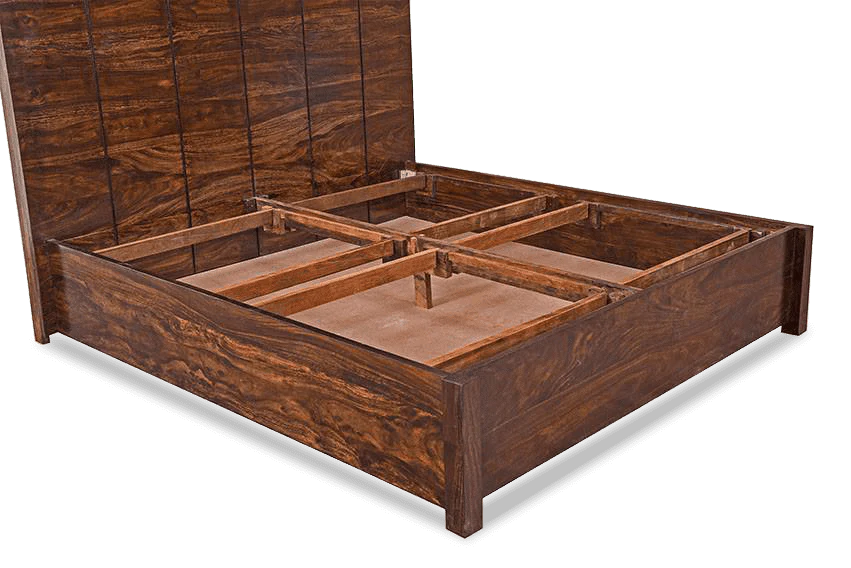 Oaklyn Heritage Solid Wood Bed – Strength Rooted in Tradition