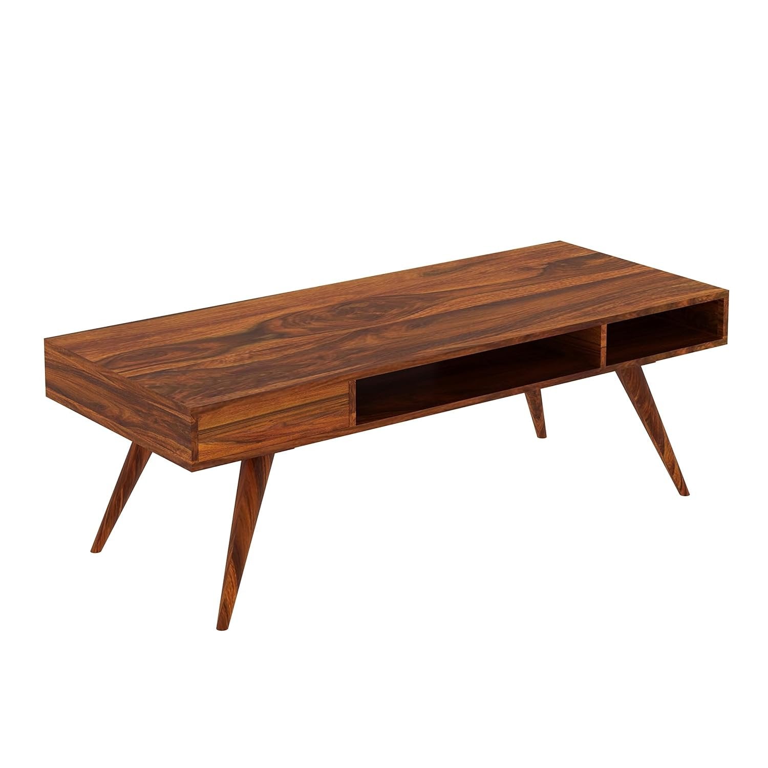 Latessa Solid Sheesham Wood Coffee Table