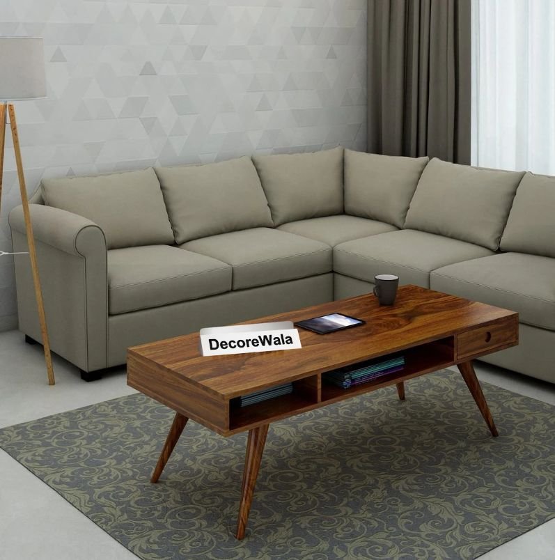 Latessa Solid Sheesham Wood Coffee Table