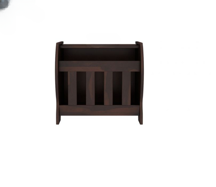 Elegant Wooden Magazine Rack for Living Room