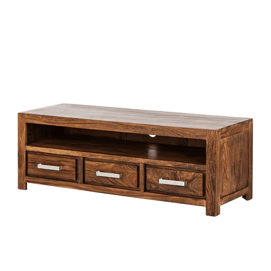 Solid Wood Port Plasma Tv unit