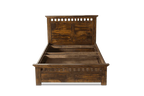 Solid Wood Kuber Single Bed With Storage