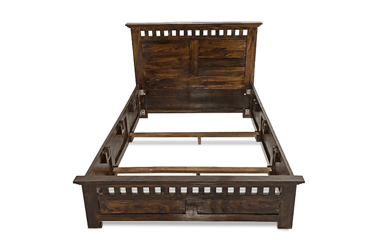 Solid Wood Kuber Single Bed With Storage