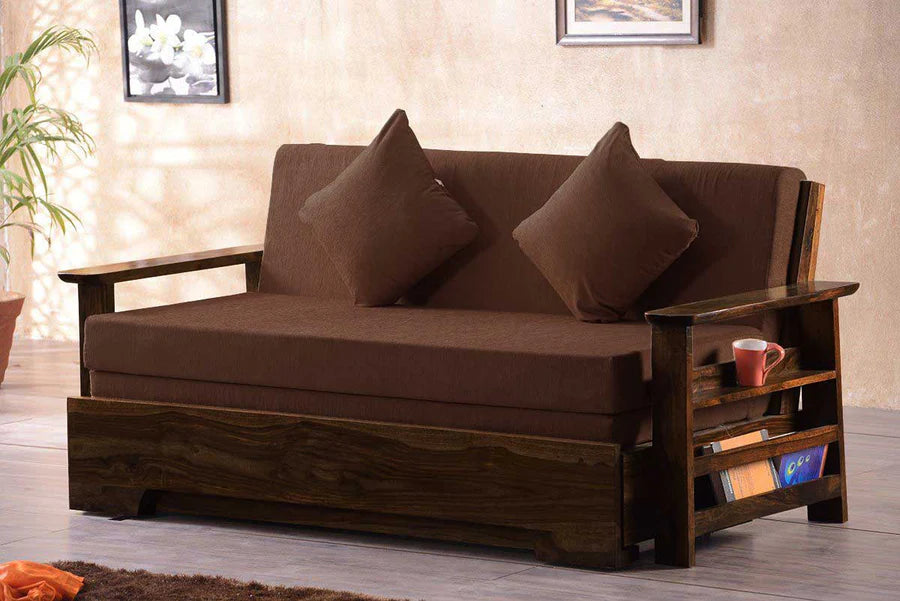 Solid Wood Avon Sofa cum Bed