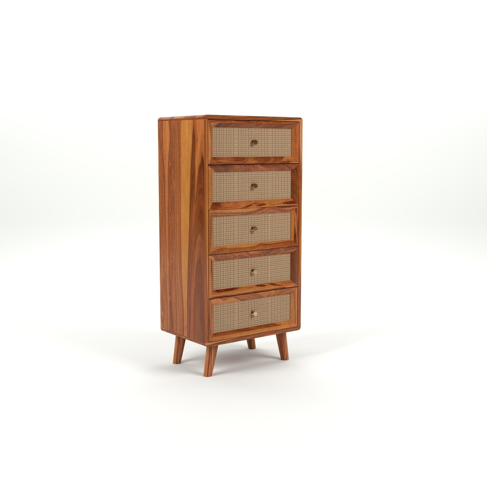 Cabinet with 5 Drawer Storage Cabinet