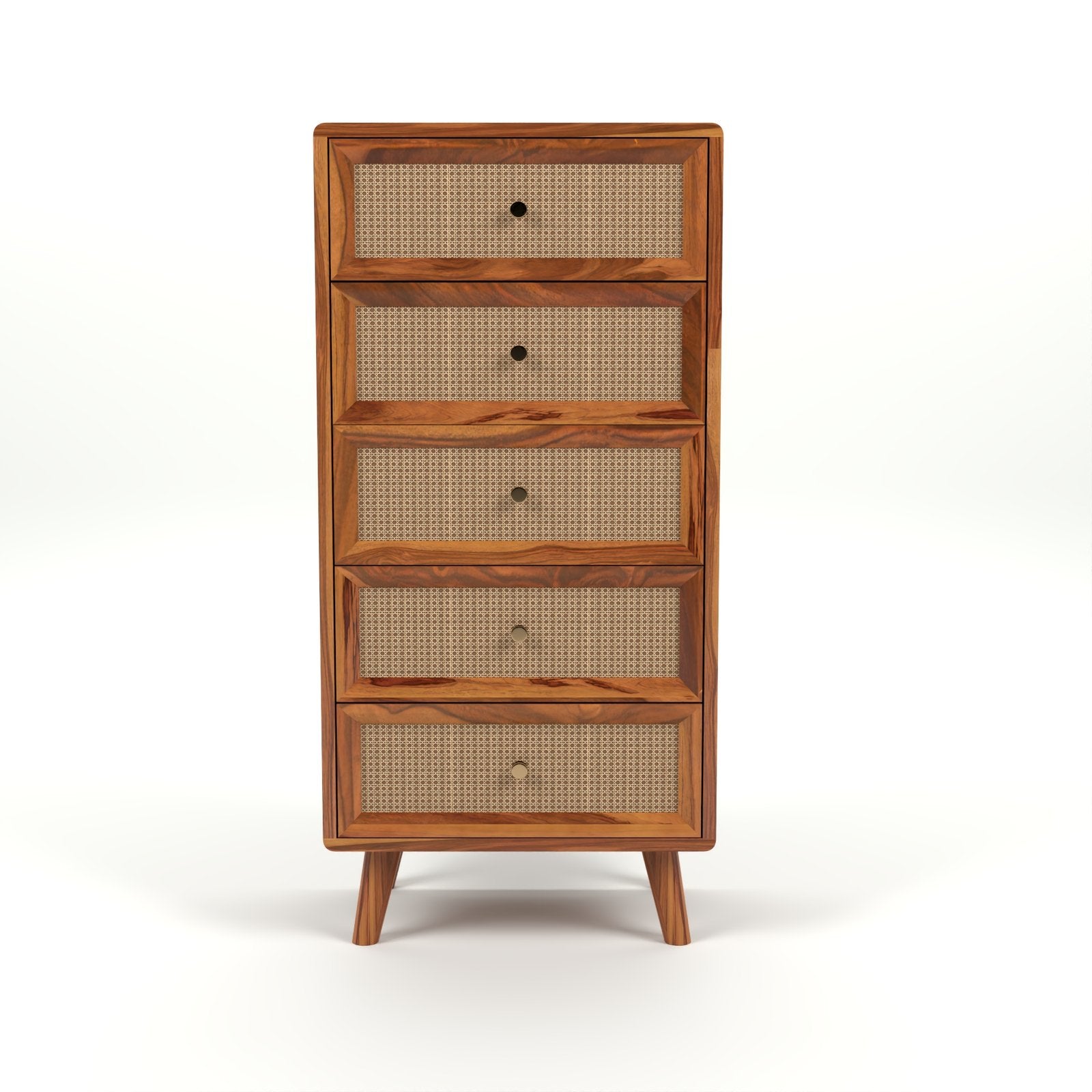 Cabinet with 5 Drawer Storage Cabinet