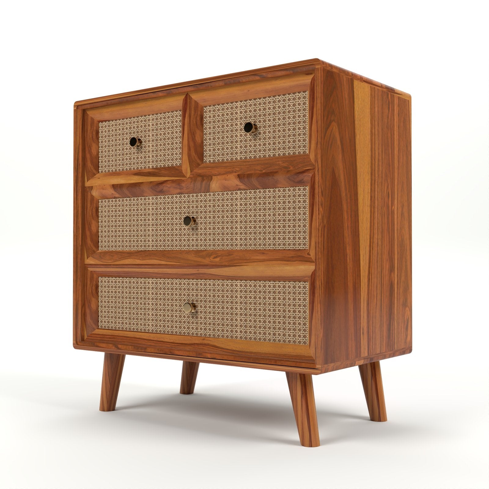 Cabinet with 4 Drawer Storage Cabinet