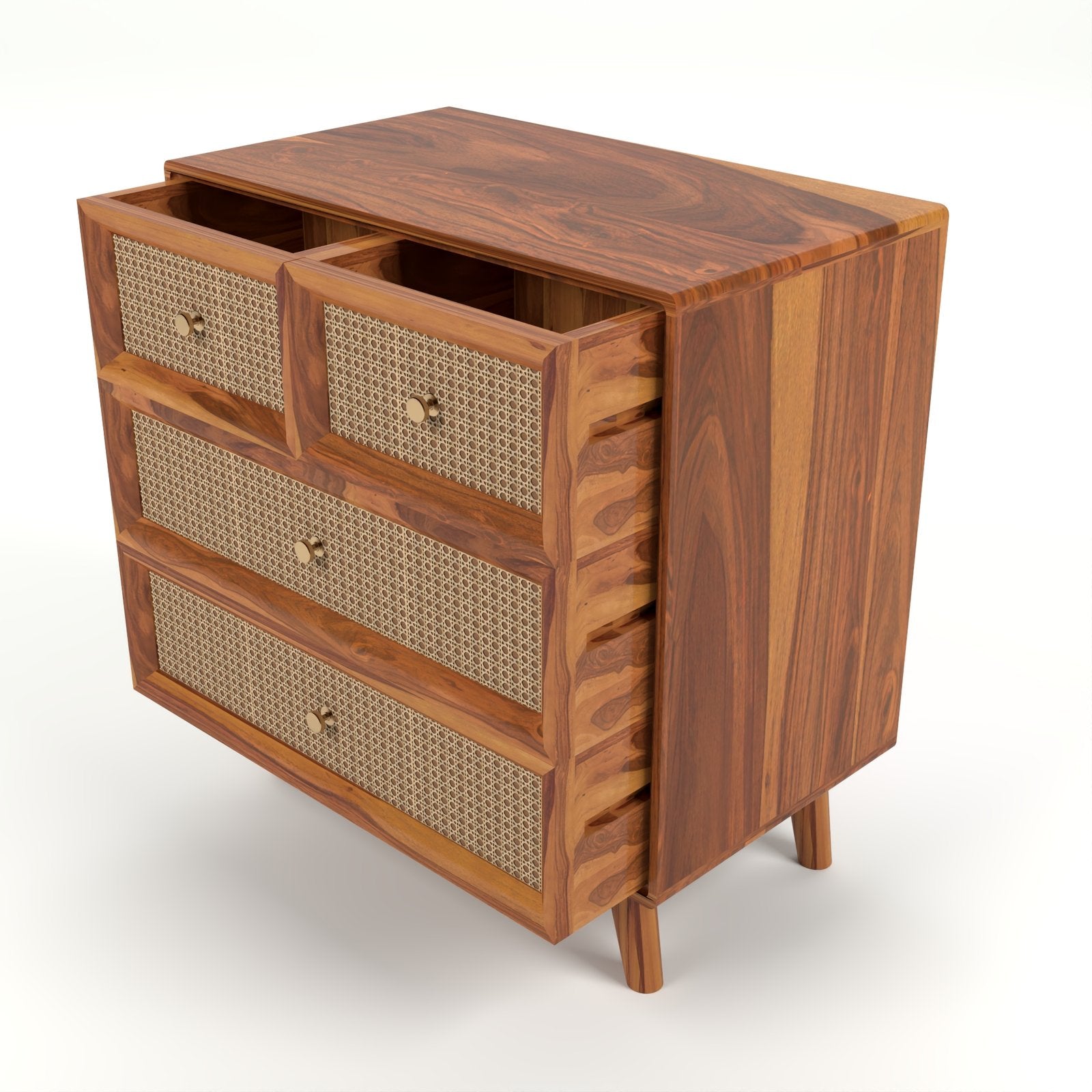 Cabinet with 4 Drawer Storage Cabinet