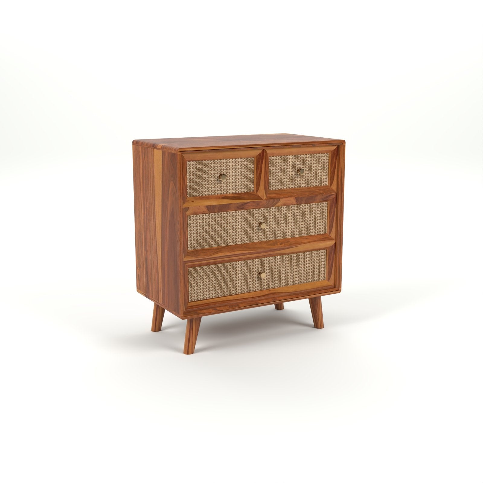 Cabinet with 4 Drawer Storage Cabinet
