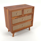 Cabinet with 4 Drawer Storage Cabinet